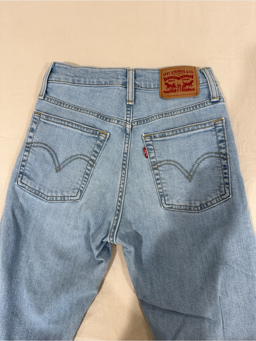 Levi's Light Blue Vintage-Inspired High Waist Jeans